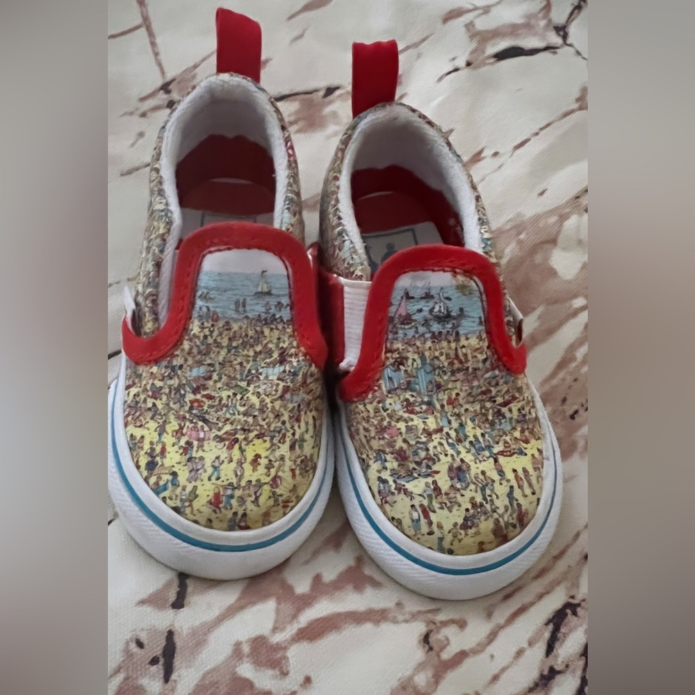 Where’s Waldo toddler Vans